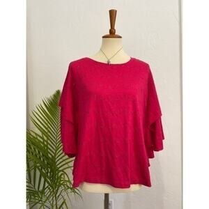 NWT Sanctuary Flutter Sleeve Blouse XS